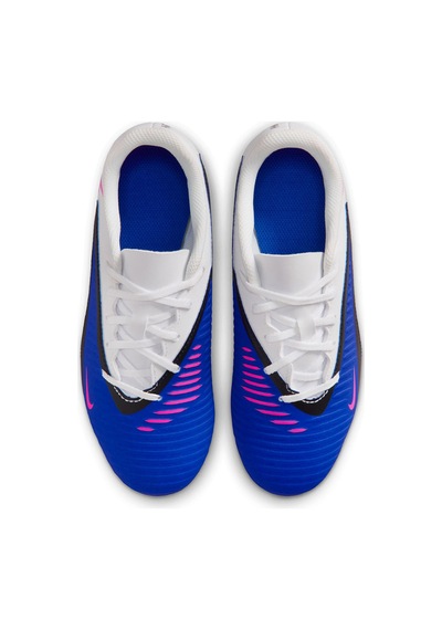 Nike Jr Phantom 6 Low Club Fg/mg Çocuk Futbol Krampon Mavi/beyaz