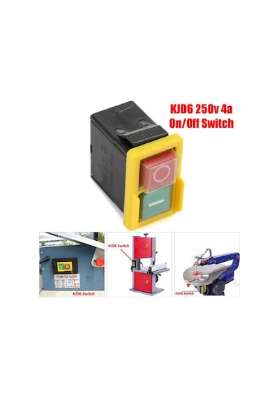 Kedu Kjd 6 Şalter Switch 250 V 4 Pin (409108813)