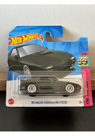 Hot Wheels 89 Mazda Savanna Rx-7 Fc35 Siyah