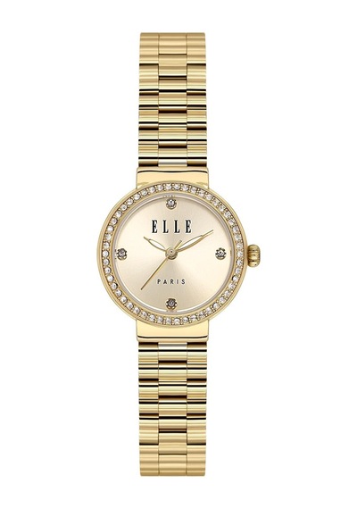 El.1.10032-3 Elle Bayan Kol Saati Metalik
