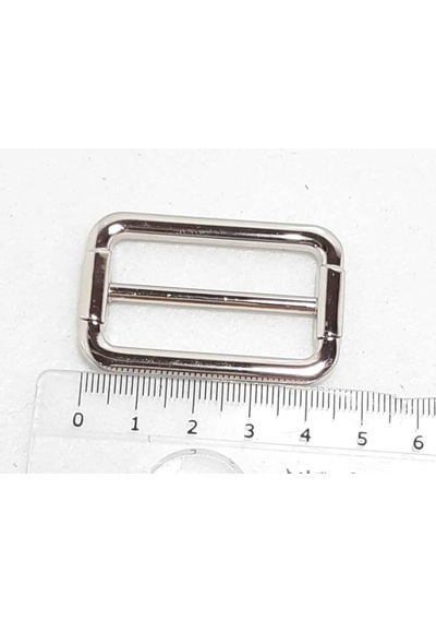 Angel Çanta Aksesuar Gümüş Renk 4X2 Cm Ayarlama Aparatı .