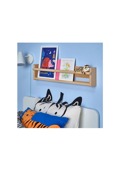 Ikea Djungelskog Peluş Oyuncak 13 Cm Bej - Siyah - Beyaz