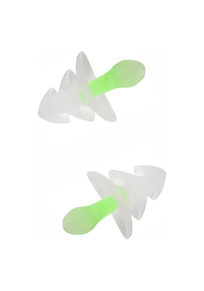 Arena Earplug Pro Silikon Kulak Tıkacı 000029126 Şeffaf-yeşil