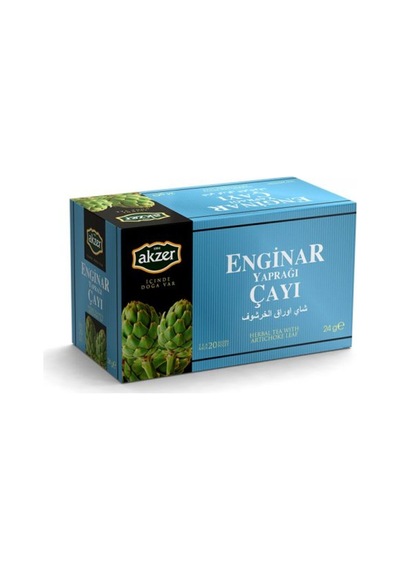 2'li Paket Enginar Yaprağı Çayı 2x20 Süzen Poşet