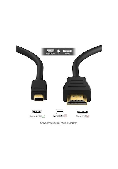 Hdmi To Micro Mikro Hdmi Kablo 1.5Mt Hdmi To Micro Cable