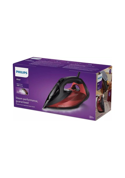 4 Adet Philips 7000 Serisi Buharlı Ütü Siyah/ Kırmızı Dst7022/40