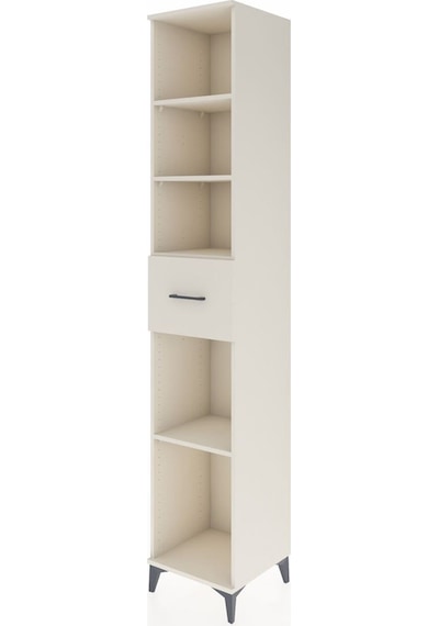 Hyperion Dolap 4 Raflı Tek Çekmeceli 44x44x243 Aytaşı-aytaşı Aytaşı