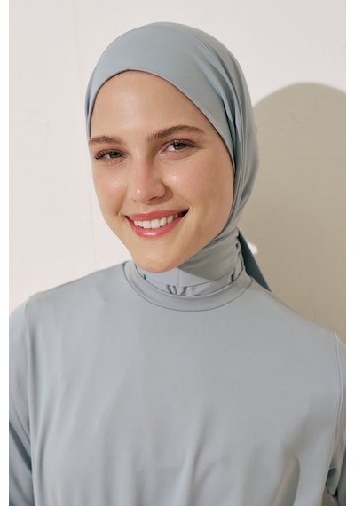 Manuka Tesettür Mayo Bone Mavi Mavi
