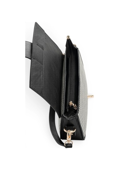 Silver & Polo Kadın Omuz & Çapraz Çantası Sp1179 Ekose-siyah