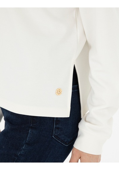 Pierre Cardin Kadın Ekru Sweatshirt 50282639-vr019 Ekru
