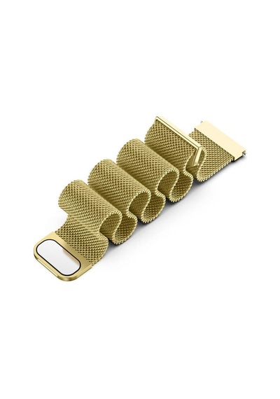 Huawei Watch Gt3 Elegant / Gt2 42mm Uyumlu 20mm Manyetik Milanese Loop Metal Kordon