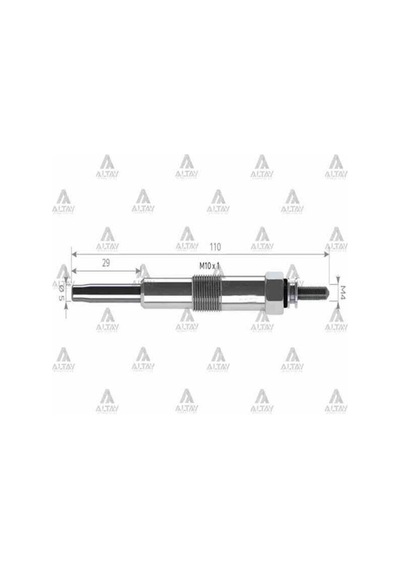 Sv049 Isıtma Kızdırma Bujisi Accent Crdı 00-06 36710-27000 Cerato Santafe Tucson Sportage Gx102