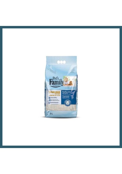 Pets Family Naturel Kalın Bentonit Kedi Kumu 5lt 1 Adet Ob
