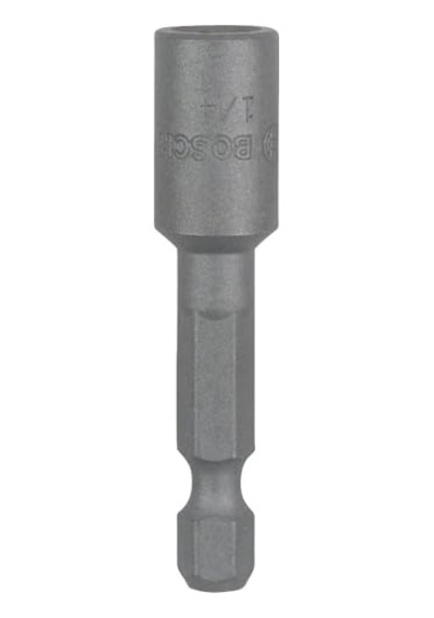 Professional Steckschlüssel Für Sechskantschrauben Schlüsselweite: 1/4, Länge: 50 Mm