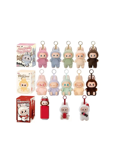 Yüksek Kaliteli Labubu Kör Kutu Anime Figürü Kolye Akın Modeli Oyuncak Canavar Labubu1 Random 1pcs With Box Labubu1 Random 1pcs