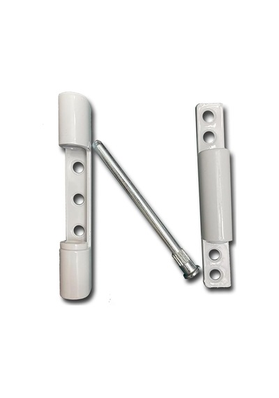 Tr 4 Adet 100mm Beyaz Zamak Menteşe - 100mm Pvc Kapı-pencere Menteşesi - Pimli 3 Parça Ustalık Gerektirmez Zmk100m Genel