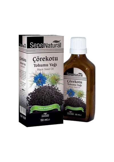 Sepe Natural Çörekotu Tohumu Özlü Bakım Yağı 50 ML