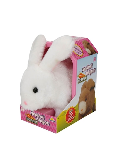 Nessiworldman Sevimli Peluş Tavşan Robbie Beyaz