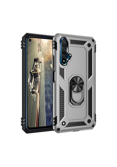 Huawei Honor 20 Kılıf Zore Vega Kapak Mavi