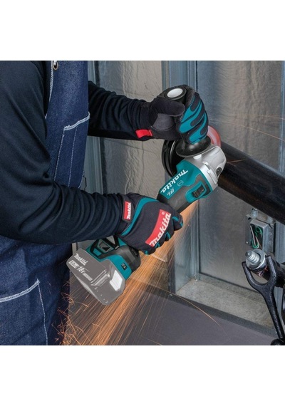 Makita DGA513RTJ 125 MM 18 V 5Ah Akülü Avuç Taşlama Makinesi