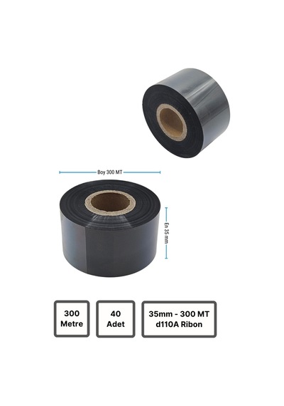 D110a Ribon 40 Adet Rulo 30 Mm X 300 Mt 1