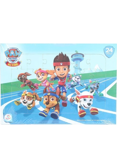 Pw7918 Paw Patrol Frame Puzzle 24 Parça -Laço