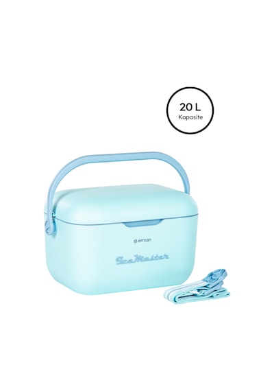Emsan Ice Master Thermos Box 20 Litre Mavi Çok Renkli