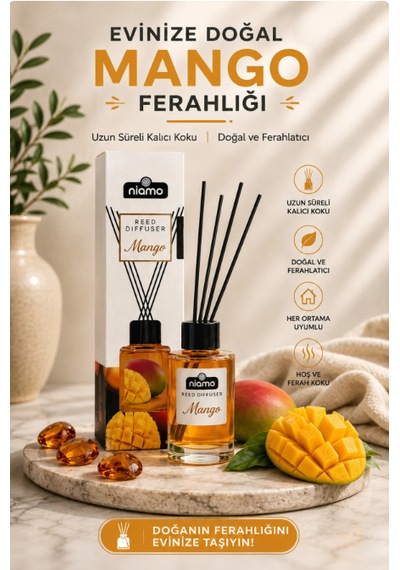 Dofix Niamo Mango Kokulu Çubuklu Oda Kokusu 110 Ml