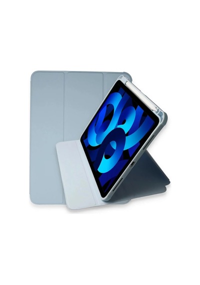 Apple İpad Pro 11 2021 Kılıf Ling 360 Kalemlikli Tablet Kılıf - Mavi