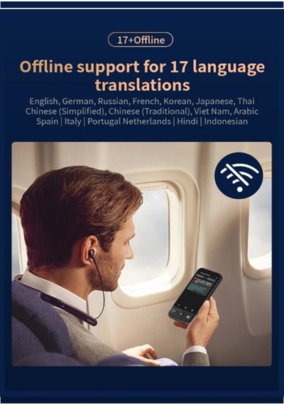 Kameralı 140 Dilde Wifi Özellikli Translator Elektronik Çeviri Türkçe Menü