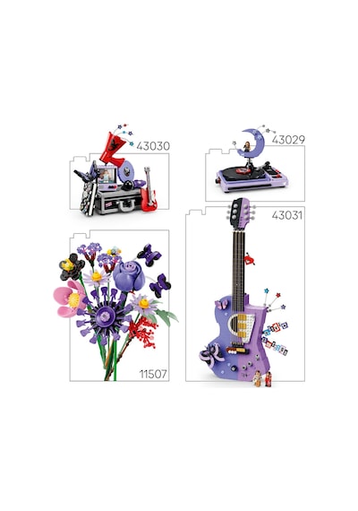 LEGO® Editions Olivia Rodrigo’nun Plağı 43028 - 10 Yaş ve Üzeri Çocuklar için Minifigür İçeren Oyuncak Yapım Seti (360 Parça)