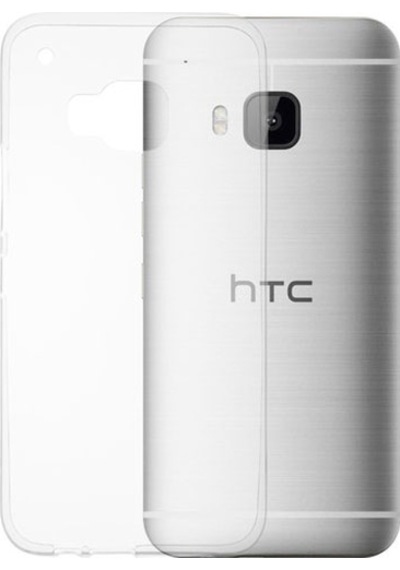 Htc One M9 Color Curve Silikon Arka Kapak / Kılıf Şeffaf