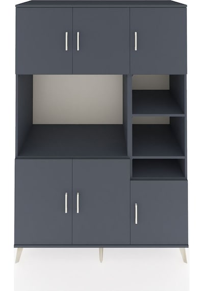 Kronos Dolap 10 Raflı 6 Kapaklı 132x59x195 Antrasit-antrasit/antrasit Antrasıt/antrasıt Kronos Dolap 10 Raflı 6 Kapaklı 132x59x195 Antrasit-antrasit/antrasit Antrasıt/antrasıt