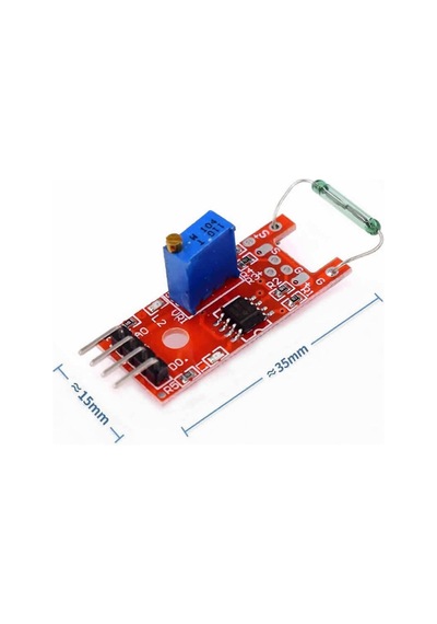 Reed Sensör Modülü Ky-025 Mıknatıs Manyetik Algılayıcı