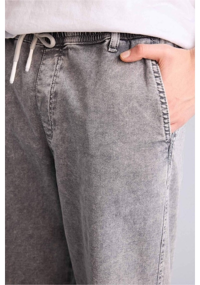 Defacto Yumuşak Dokulu Wide Leg Jean Pantolon G9239ax26spnm18 Gri-nm18