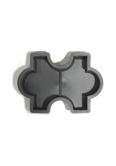 Plastik Parke Taşı Kalıbı Pazıl 1 Dikey 1/2 6 Cm (10 Adet)