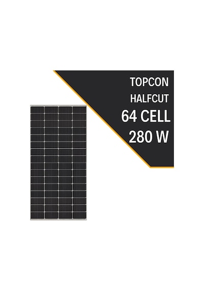 Lexron 280w Half Cut Topcon Monokristal Güneş Paneli