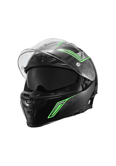 Ff871 Exorcism Motosiklet Kaskı Spoiler Mod Full Face Kask Çok Renkli