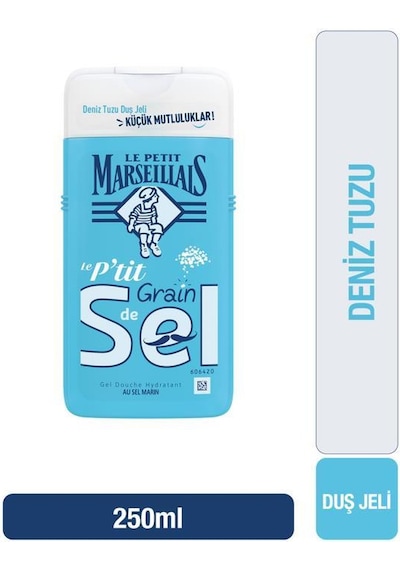 Le Petit Marseillais  Bonheur Deniz Tuzu Banyo ve Duş jeli 250 ML