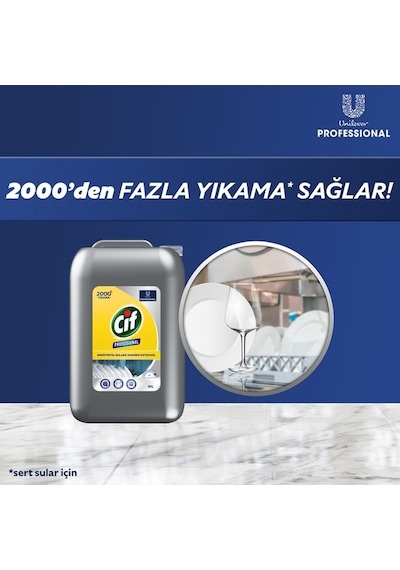 Cif U-pro Endüstriyel Bulaşık Deterjanı 10 L