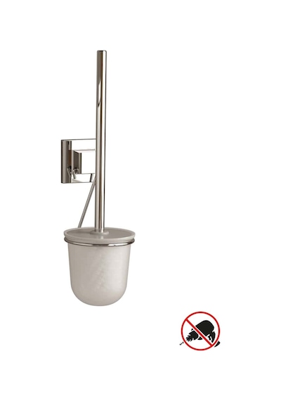 Teknotel Yapışkanlı Paslanmaz Tuvalet Fırçası Krom Ef095