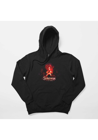 Sirenia The Enigma Of Life Siyah Kapşonlu Sweatshirt Hoodie