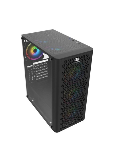 Powerboost Vk-M202B Usb 3.0 Atx Mesh Rgb Fan Siyah Kasa (Psu Yo