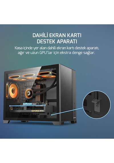 Gamepower Warcry Ronin 3xargb Fan 750w 80+ Bronze Micro-atx Gaming Oyuncu Kas