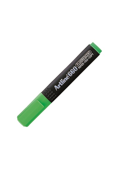 Artline Fosforlu Kalem Fosforlu Yeşil Ek-660n Çok Renkli