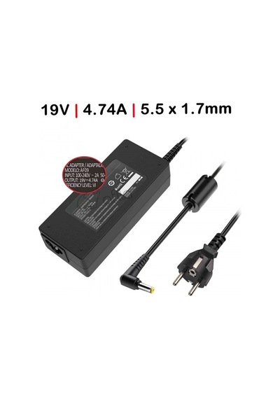 Acer Uyumlu 19v 4.74a 90w 5.5 1.7mm Notebook Adaptör / Cmadp126