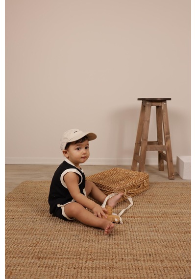 Ohlalakoala Siyah Unisex Atlet Şort Takım