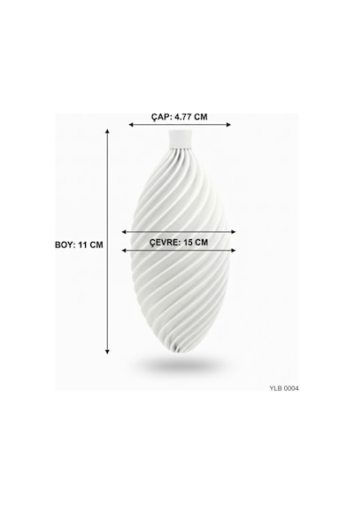 Mor Uzun Spiral Desenli Dekoratif Yılbaşı Süsü Diğer