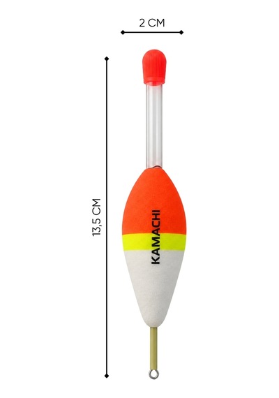 Işık Tüplü Olta Şamandırası - Kamachi - 6006 - 5 Adet - 6 Gr