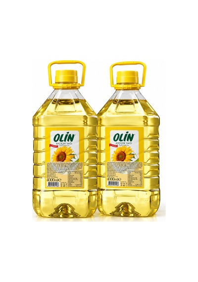 Olin Ayçiçek Yağı 4 Lt Pet Şişe 2 Li Yeni Ambalaj